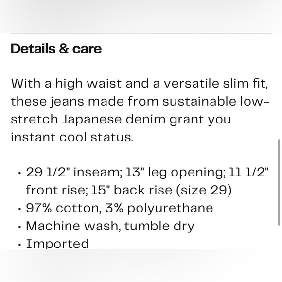 🎉HP🎉AG Hi-Rise Straight Leg Jeans. Ladies 30 - Picture 6 of 16